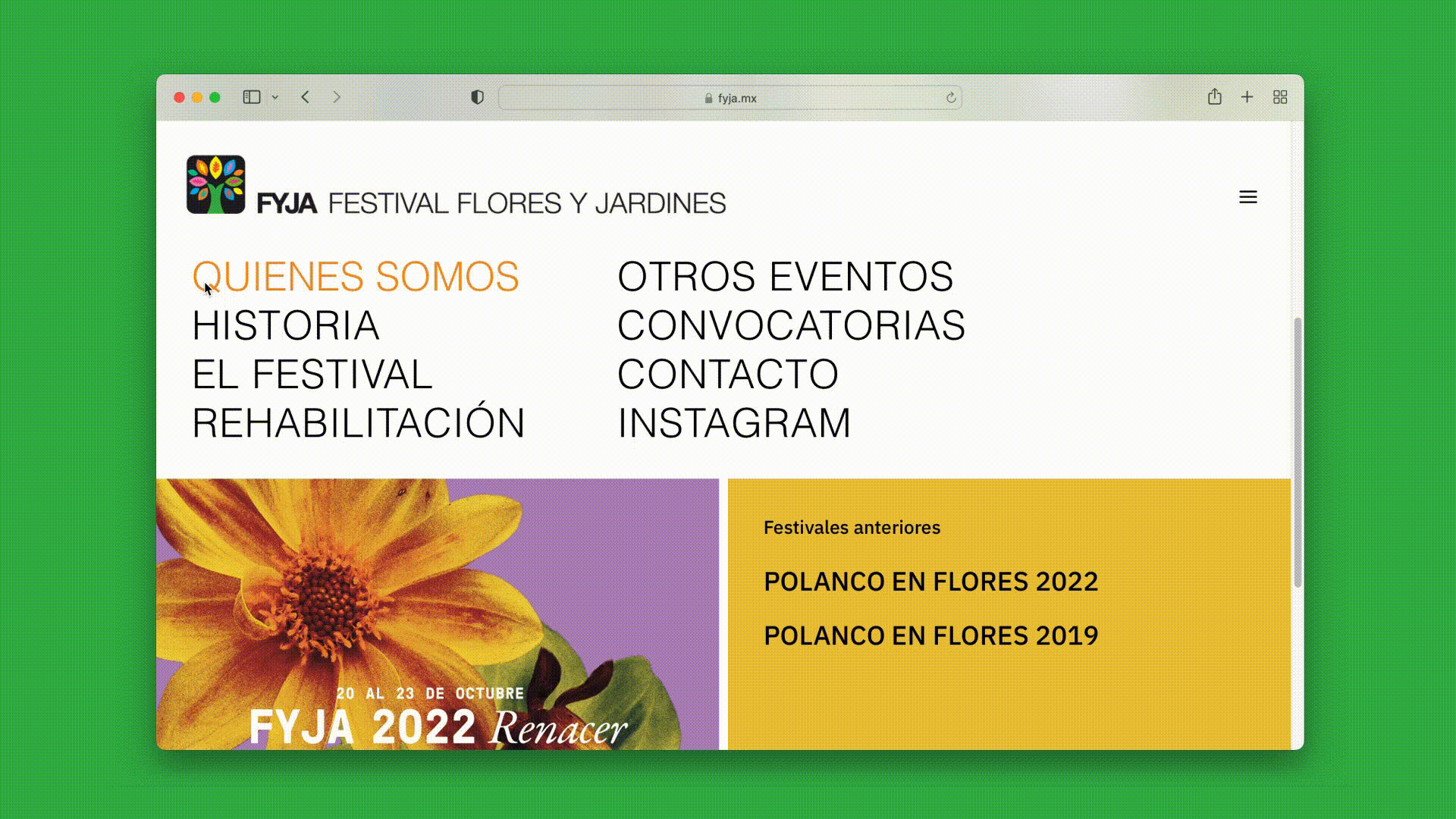 FYJA. Flowers and Gardens Festival